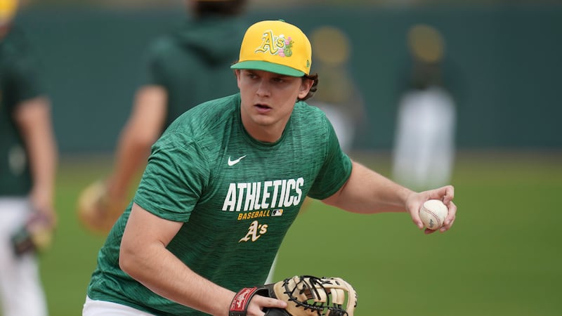 Nick Kurtz looks to build on AL Rookie of the Year award in 2nd season with Athletics