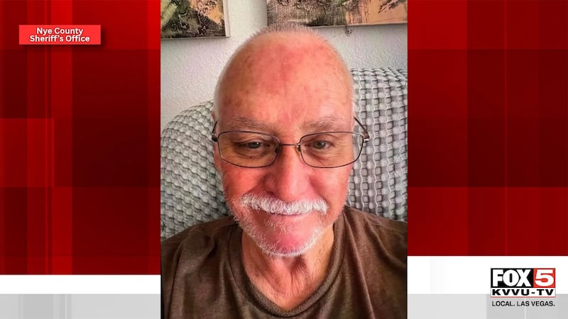 Nye County officials say they believe to have located remains for a man who went missing in...
