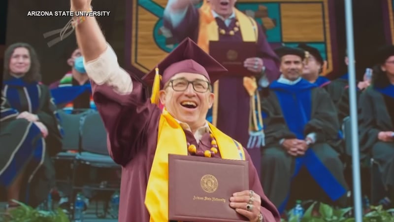 Paul Spann, 73, is an army veteran, grandfather, Uber driver, and now a college graduate.