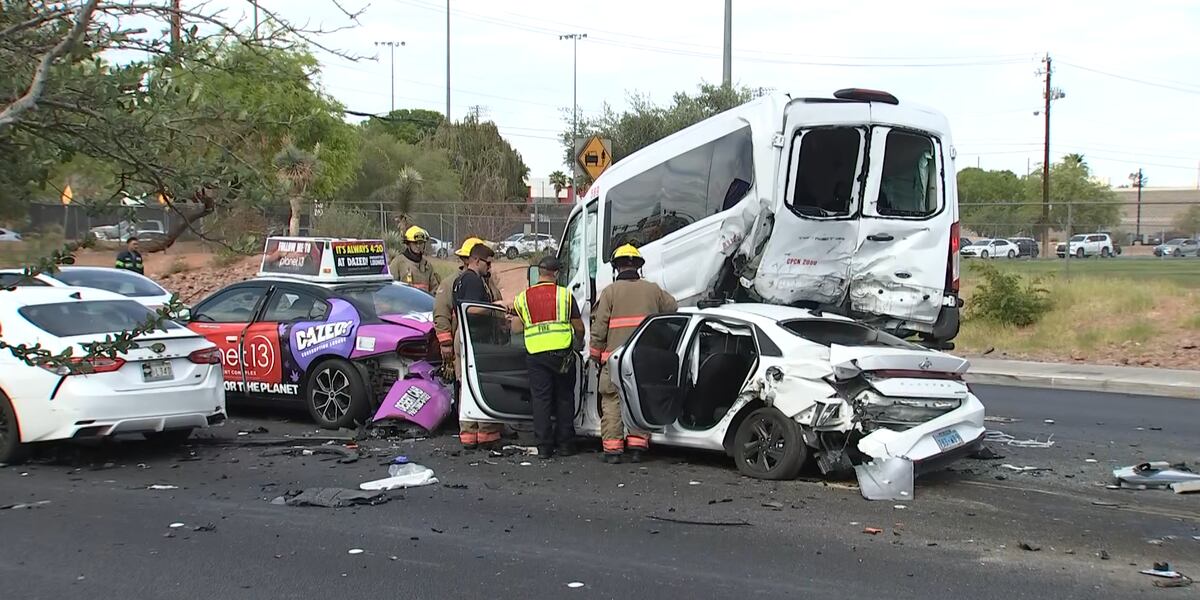 At-fault driver in multi-car crash near UNLV dies days later At-fault driver in multi-car crash near UNLV dies days later
