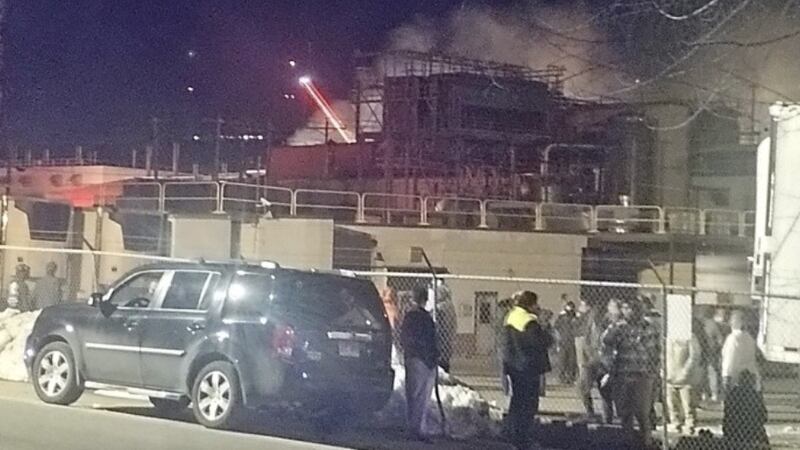 The fire started around 7 p.m. Wednesday and firefighters had it contained shortly before 10...