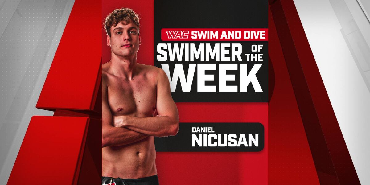 UNLV’s Daniel Nicusan earns first WAC weekly honor UNLV’s Daniel Nicusan earns first WAC weekly honor