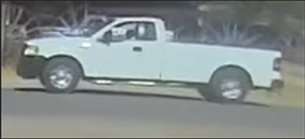 A horse was found dead in east Las Vegas after police say video shows a pickup truck pulling...