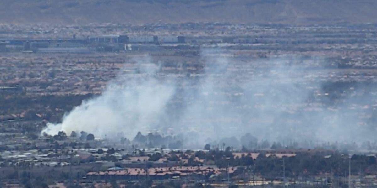 LIVE: Mobile home catches fire in west Las Vegas LIVE: Mobile home catches fire in west Las Vegas