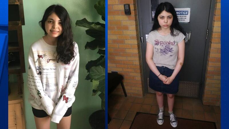 Alicia Navarro was found this week after going missing almost four years ago. Pictured: (left)...