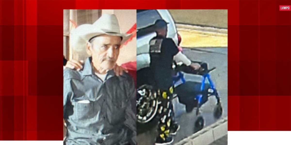 Las Vegas police searching for missing 79-year-old man Las Vegas police searching for missing 79-year-old man