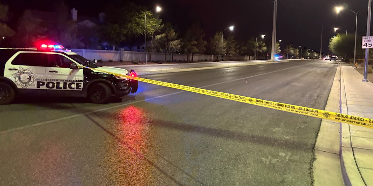 Driver dies after crashing into concrete wall in south Las Vegas Valley Driver dies after crashing into concrete wall in south Las Vegas Valley