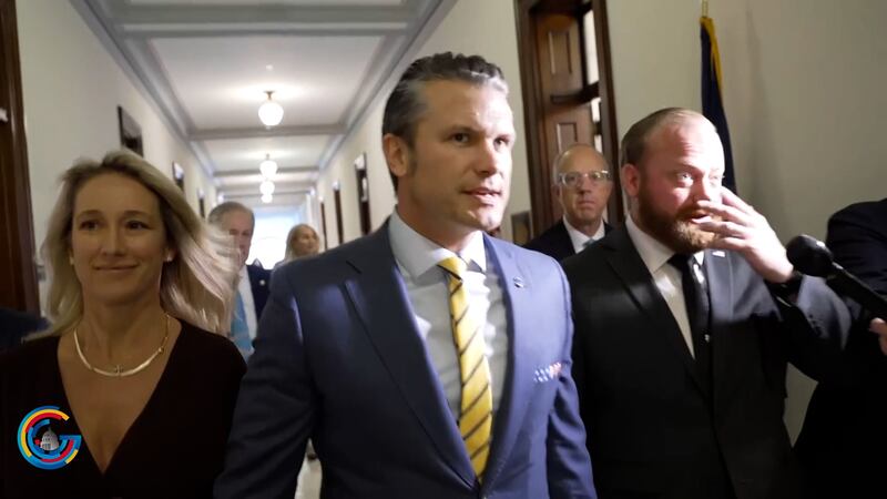 Pete Hegseth meets with lawmakers amid uncertain political future