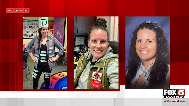Jen Dudycha pictured in school photos.