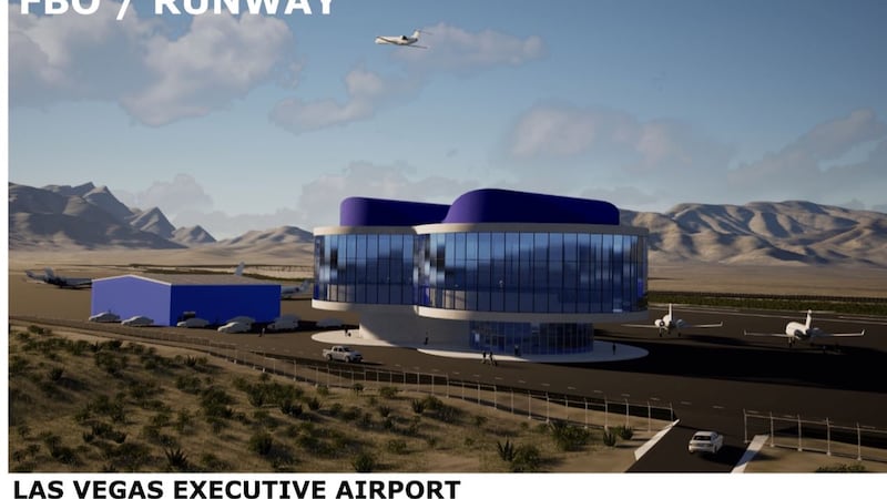 Renderings show proposed new look of Las Vegas Spaceport
