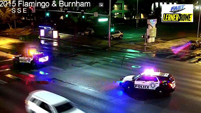 Fatal pedestrian crash at Flamingo Rd. and Burnham Ave,