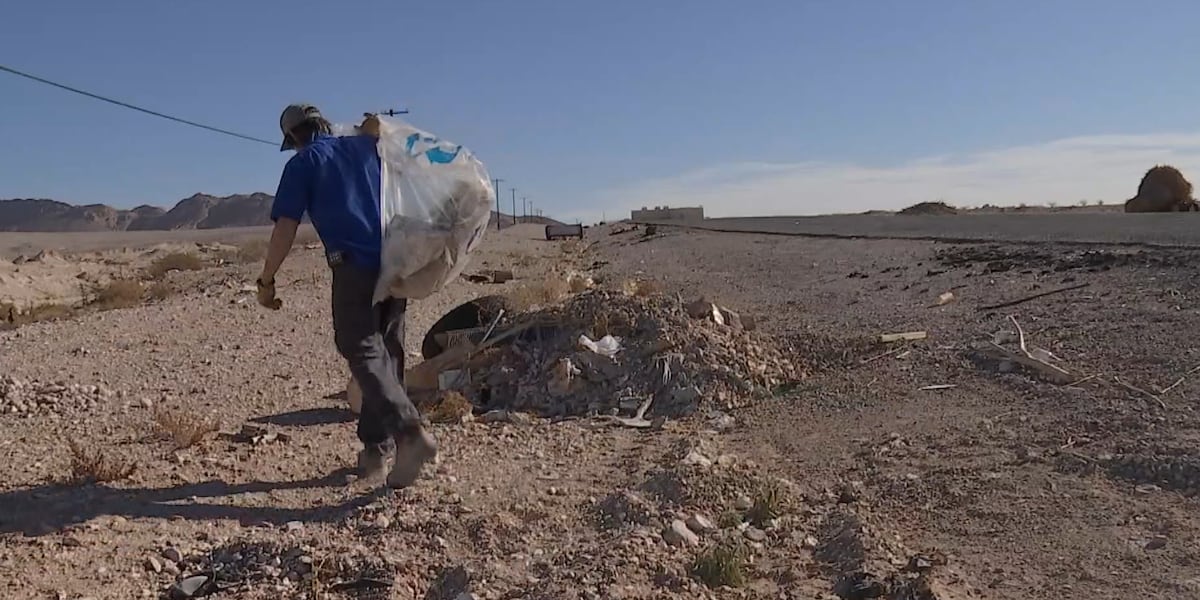 One man, 26K acres: Lone employee responsible for cleaning BLM Southern Nevada land One man, 26K acres: Lone employee responsible for cleaning BLM Southern Nevada land