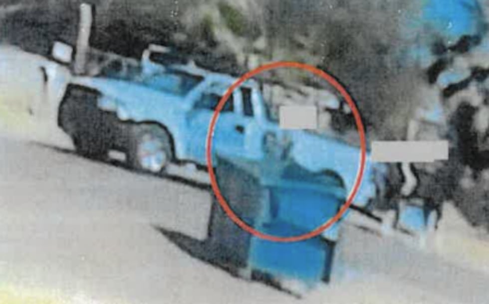 Police shared photos of Guadalupe Camarillo Guarneros' truck in an arrest report.