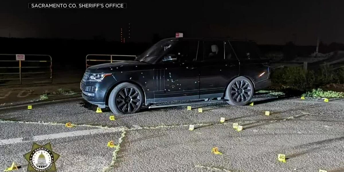 Car Ridled In Bullets Driver escapes after car riddled with bullets in California drive-by ...