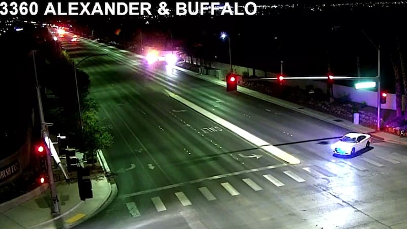 Police activity shuts down roads in northwest Las Vegas Valley