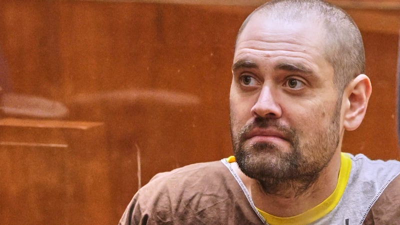 FILE - Nick Reiner pleads not guilty to two counts of first-degree murder in the deaths of his...