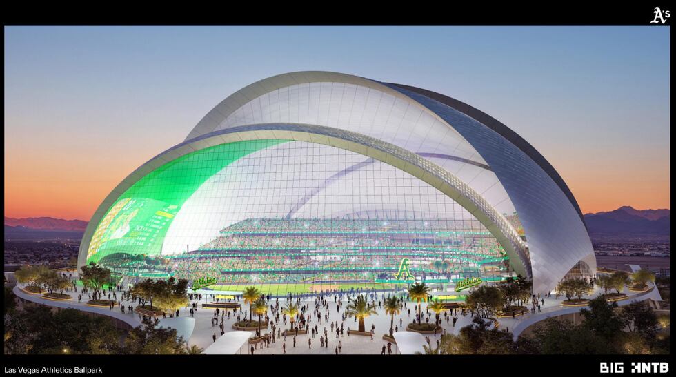 The two construction companies selected by the A’s presented their ballpark plans this week.