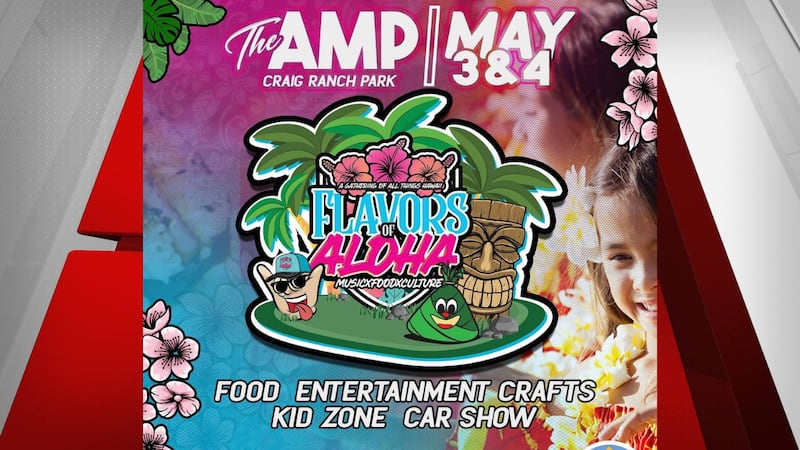 "Flavors of Aloha" Hawaii festival is happening May 3 and 4 at Craig Ranch Park in North Las...