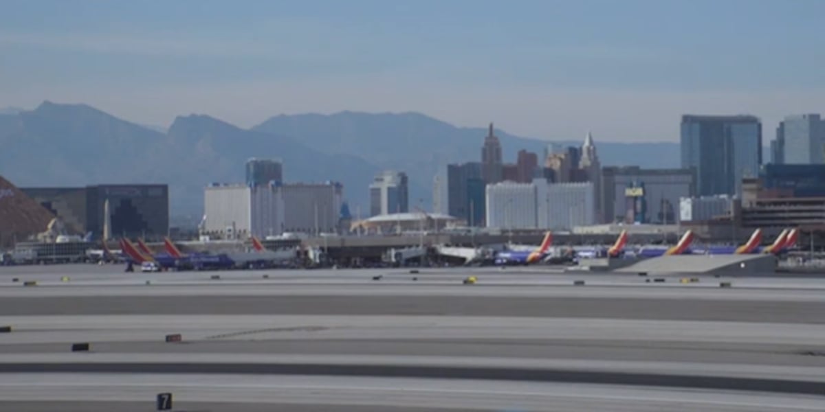 Fuel spill at Harry Reid Airport under investigation Fuel spill at Harry Reid Airport under investigation