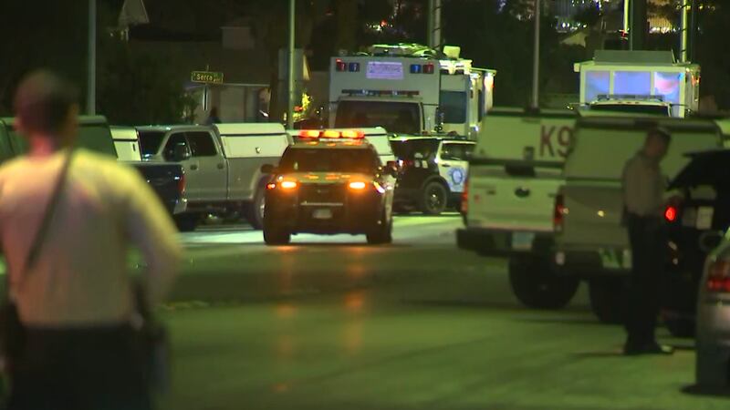 LVMPD in a SWAT situation near Buffalo and Alta