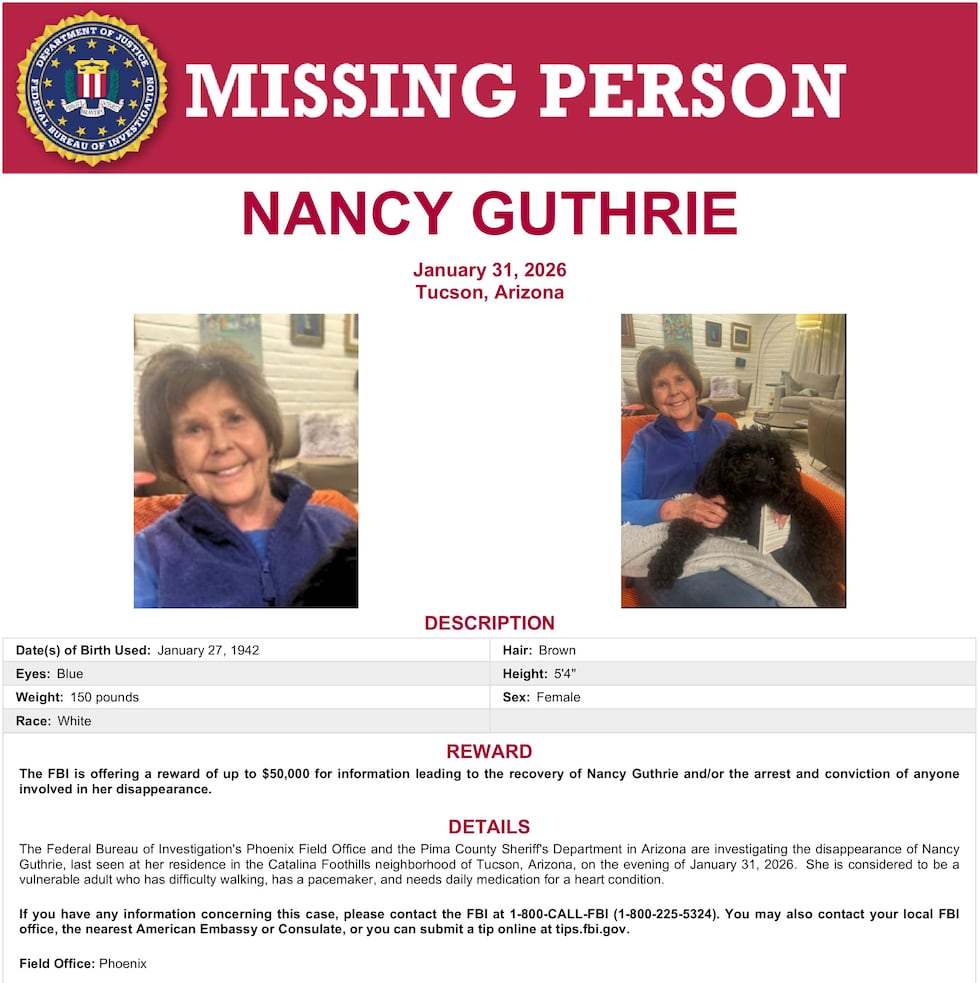 The FBI announced this week that it's offering a $50,000 reward for information leading to the...