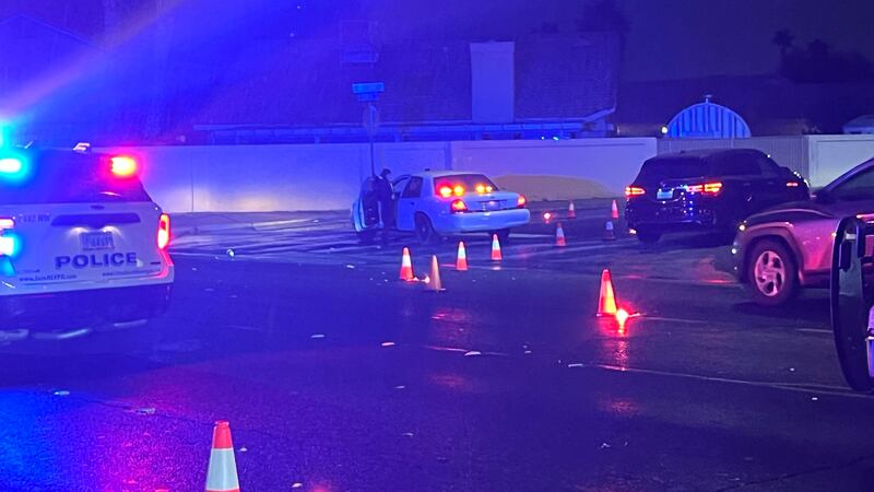 Pedestrian dies after crash in North Las Vegas