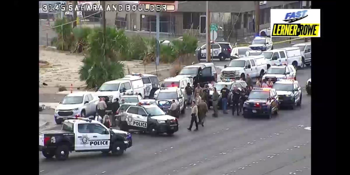 LIVE: Murder suspect involved in carjacking, high-speed chase around Las Vegas Valley LIVE: Murder suspect involved in carjacking, high-speed chase around Las Vegas Valley