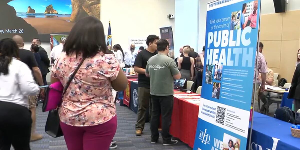 600 people come to job fair at Las Vegas VA center amid federal cuts 600 people come to job fair at Las Vegas VA center amid federal cuts