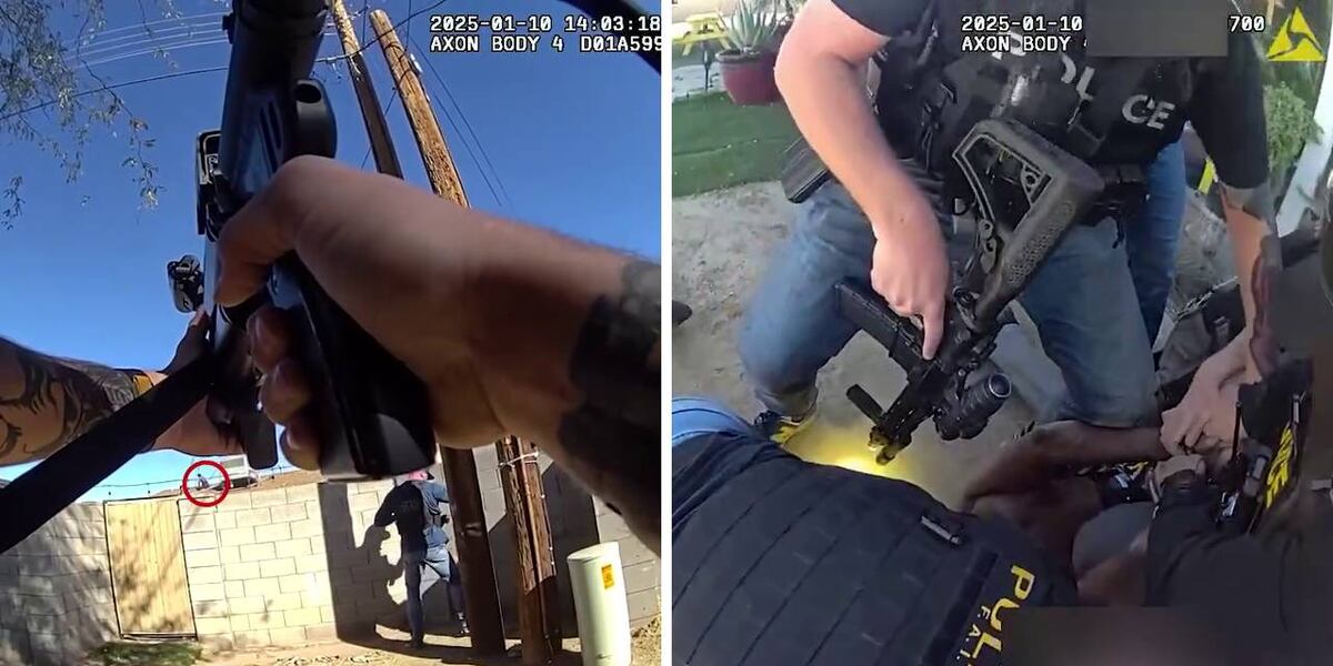 Body-cam video shows suspect struggle with Phoenix police hours before death Body-cam video shows suspect struggle with Phoenix police hours before death