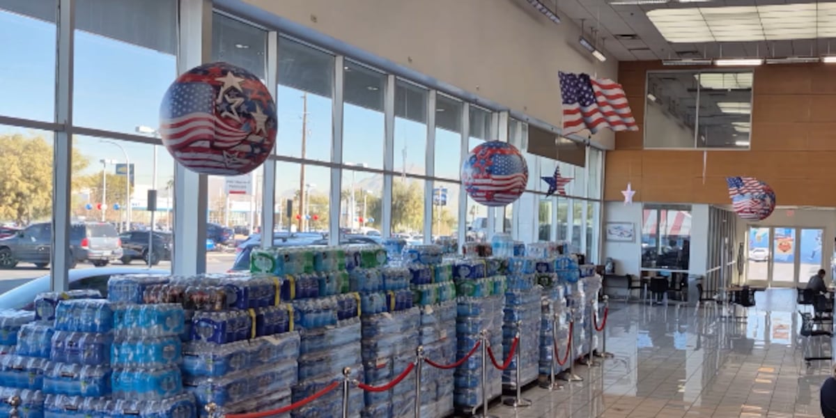 Las Vegas Valley community helps LA wildfire victims with clean water Las Vegas Valley community helps LA wildfire victims with clean water