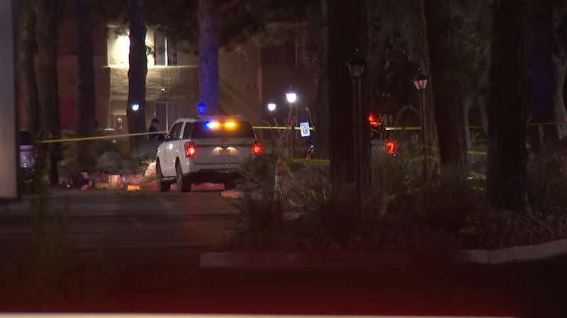 A 27-year-old man died at the scene after being shot multiple times at an apartment complex in...