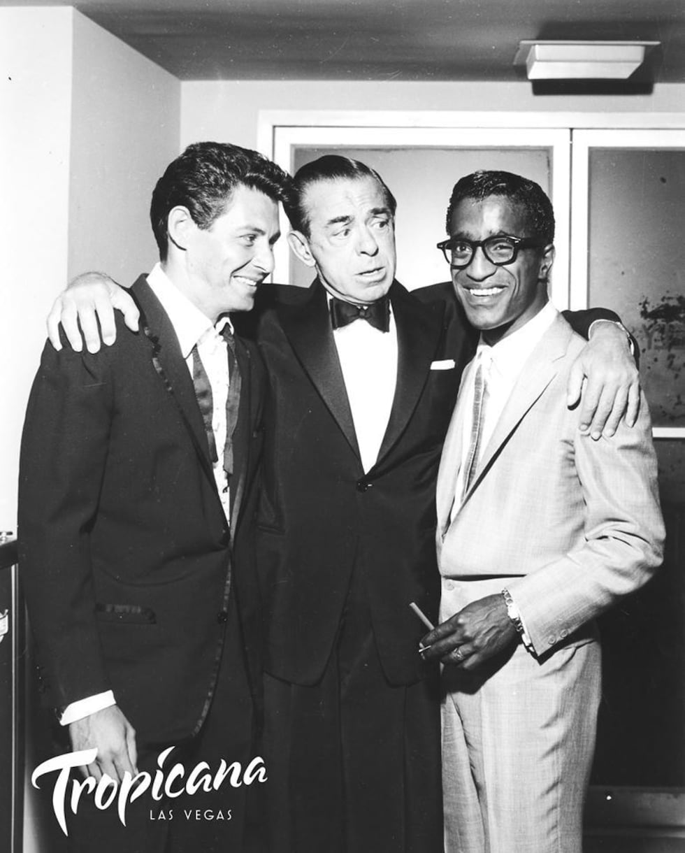 The Tropicana attracted legendary stars such as Eddie Fisher, Eddie Cantor and Sammy Davis Jr.