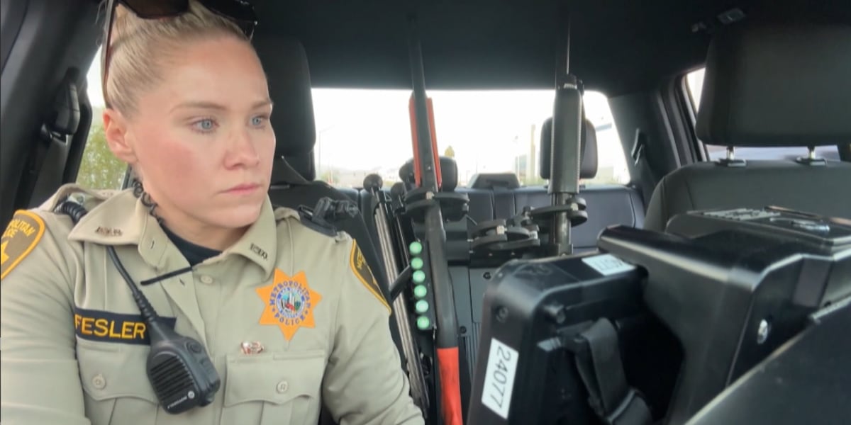 A day on patrol with Las Vegas Metro Police A day on patrol with Las Vegas Metro Police