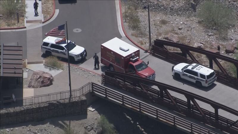 A hiker was arrested after one of his dogs died while they were out on a Phoenix-area hiking...