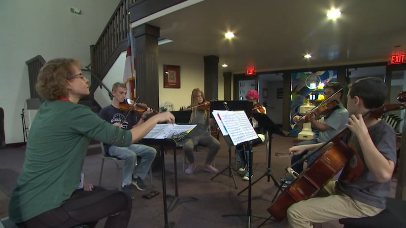 Homeschool music program outgrows church location