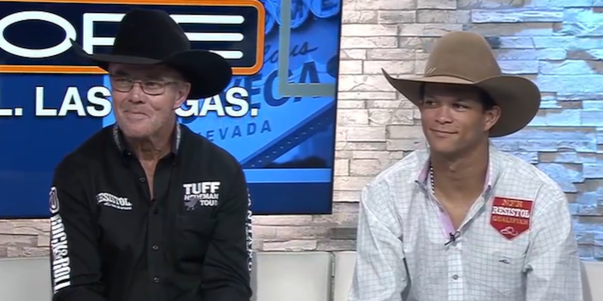 Tuff Rdro Bull riding legend Tuff Hedeman in Las Vegas for rodeo