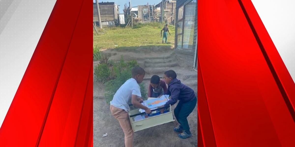 Las Vegas family brings donated books, school supplies to South Africa Las Vegas family brings donated books, school supplies to South Africa