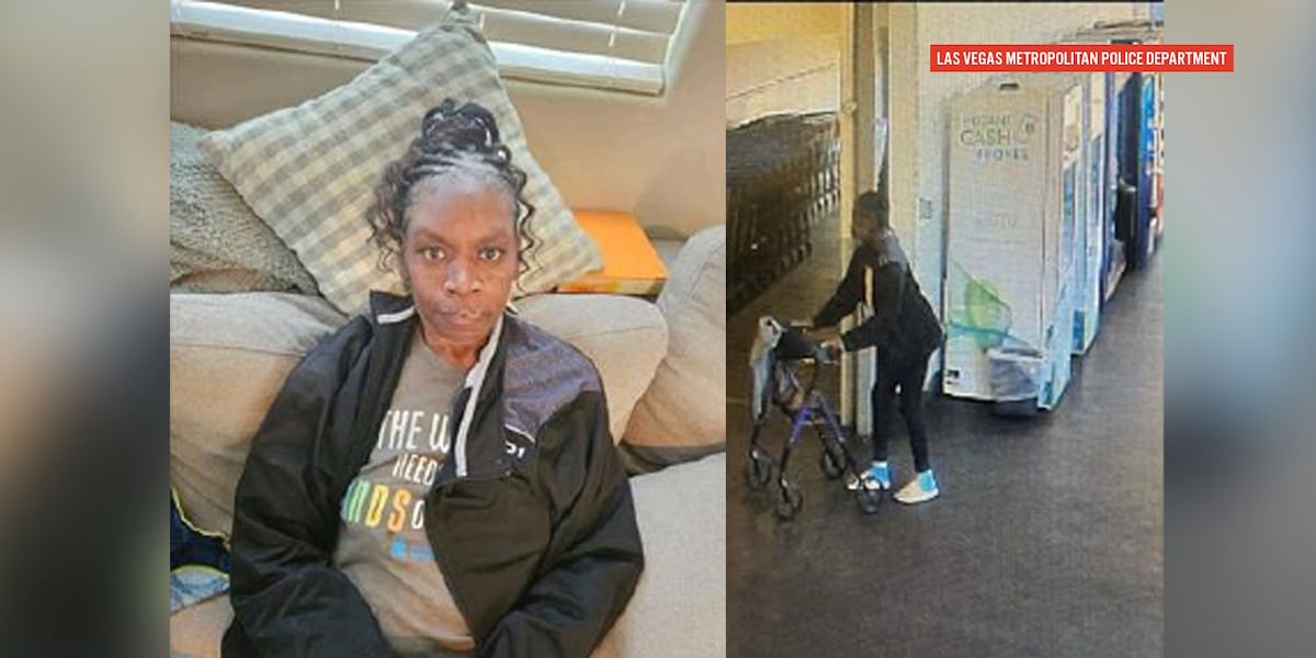 Police looking for missing 56-year-old last seen in Las Vegas Police looking for missing 56-year-old last seen in Las Vegas