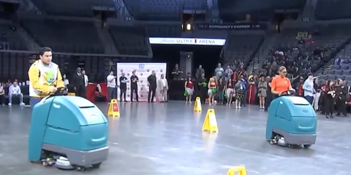 Las Vegas hospitality workers compete in 35th annual ‘Housekeeping Olympics’ Las Vegas hospitality workers compete in 35th annual ‘Housekeeping Olympics’