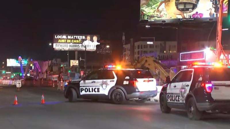 Decatur Library Shooting LVMPD homicide detectives respond to Decatur shooting