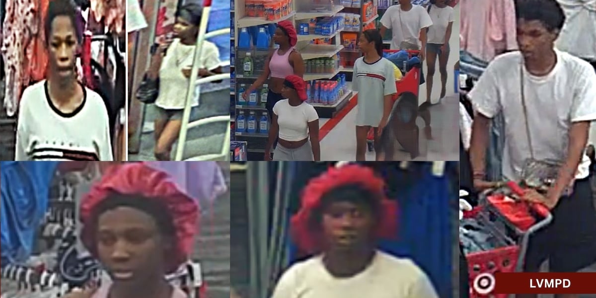 Las Vegas police seek public’s help in identifying 5 alleged robbery suspects Las Vegas police seek public’s help in identifying 5 alleged robbery suspects
