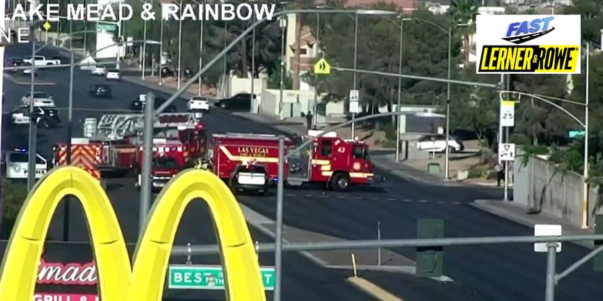 Motorcyclist involved in west Las Vegas Valley crash Motorcyclist involved in west Las Vegas Valley crash