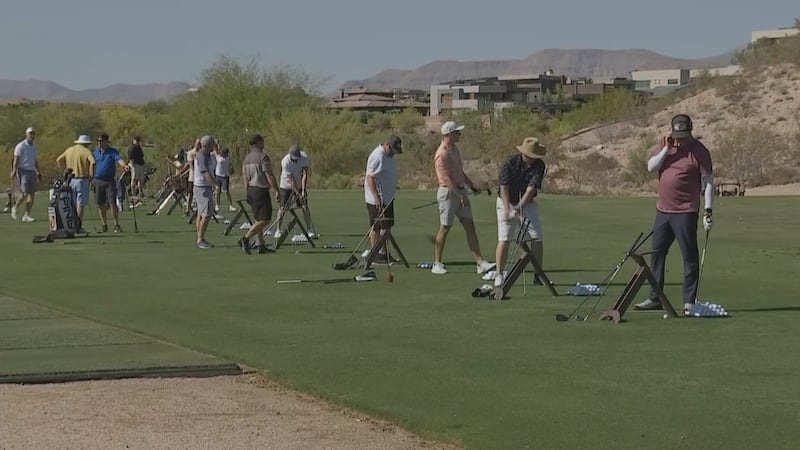 Golden Knights Charity Golf Tournament on May 18, 2022.