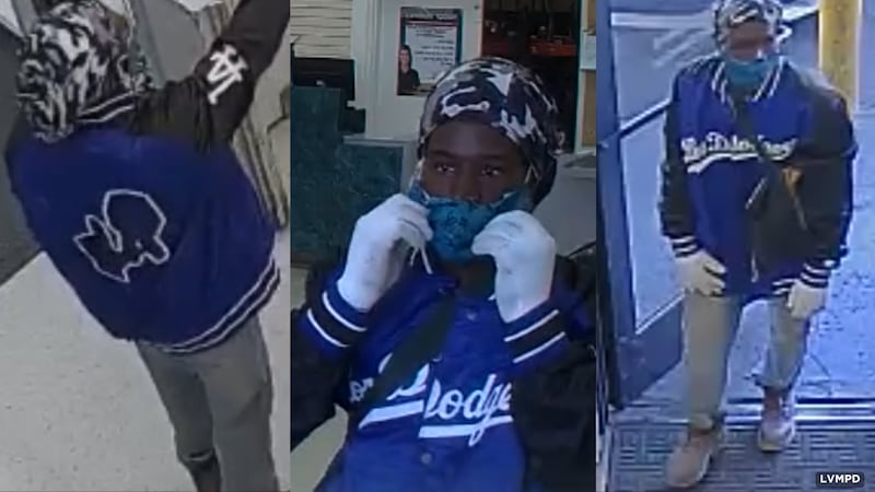 According to LVMPD, the robbery took place on Oct. 14 around 1:40 p.m. at a business located...