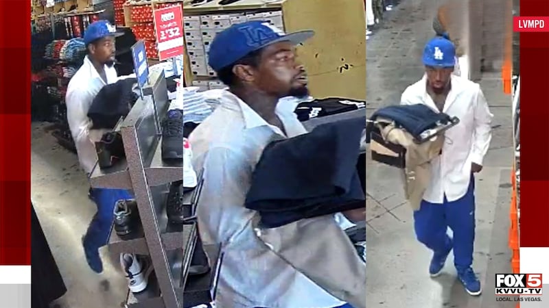 Las Vegas police seek suspect in armed commercial robbery on Maryland Parkway, near Sahara...