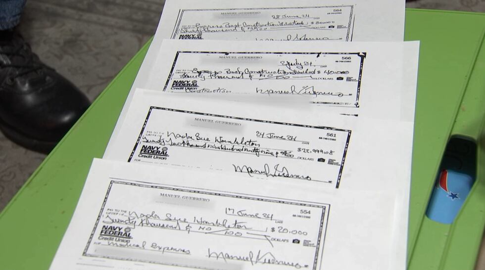 A Las Vegas veteran was tricked by scammers to send thousands through checks and wire transfers.