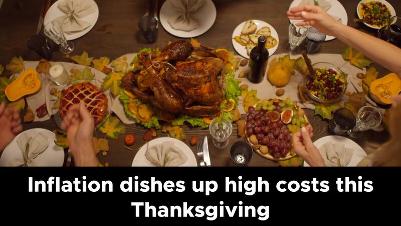 Inflation dishes up high costs this Thanksgiving
