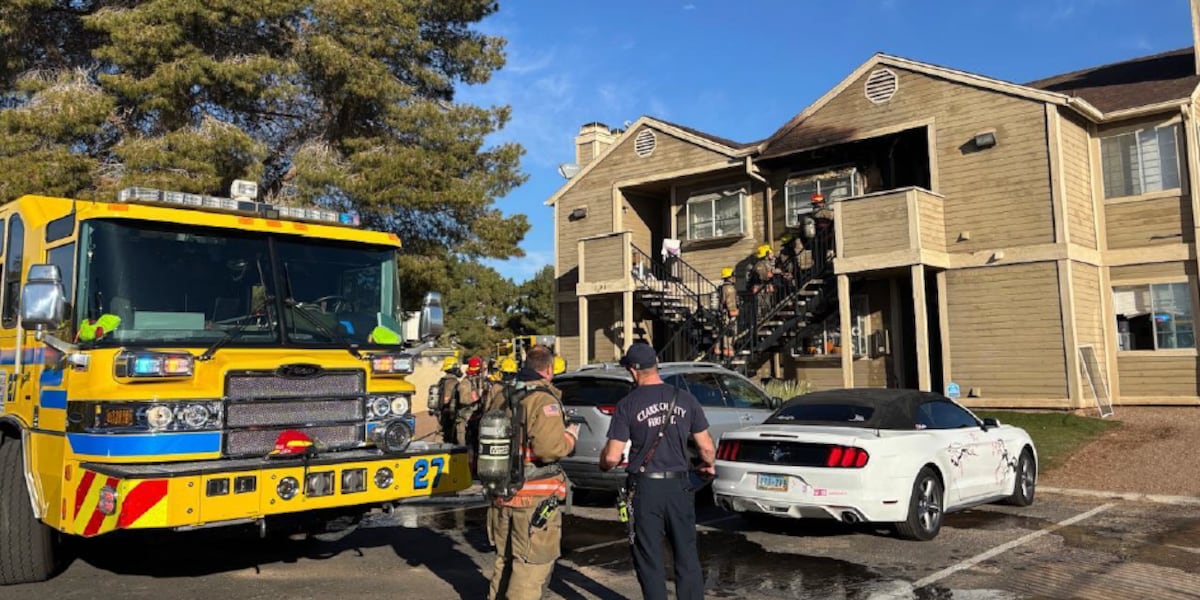 Cause under investigation for east Las Vegas apartment fire Cause under investigation for east Las Vegas apartment fire