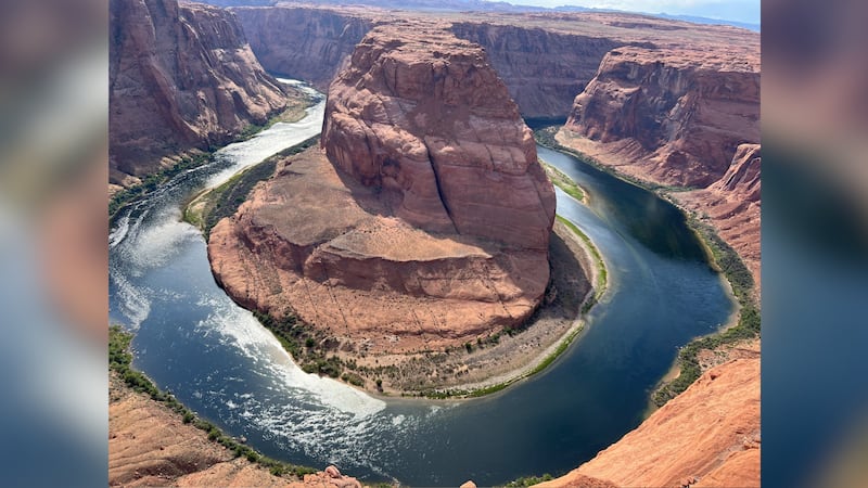 Horseshoe Bend is a landmark in Glen Canyon National Recreation Area, where the Colorado River...