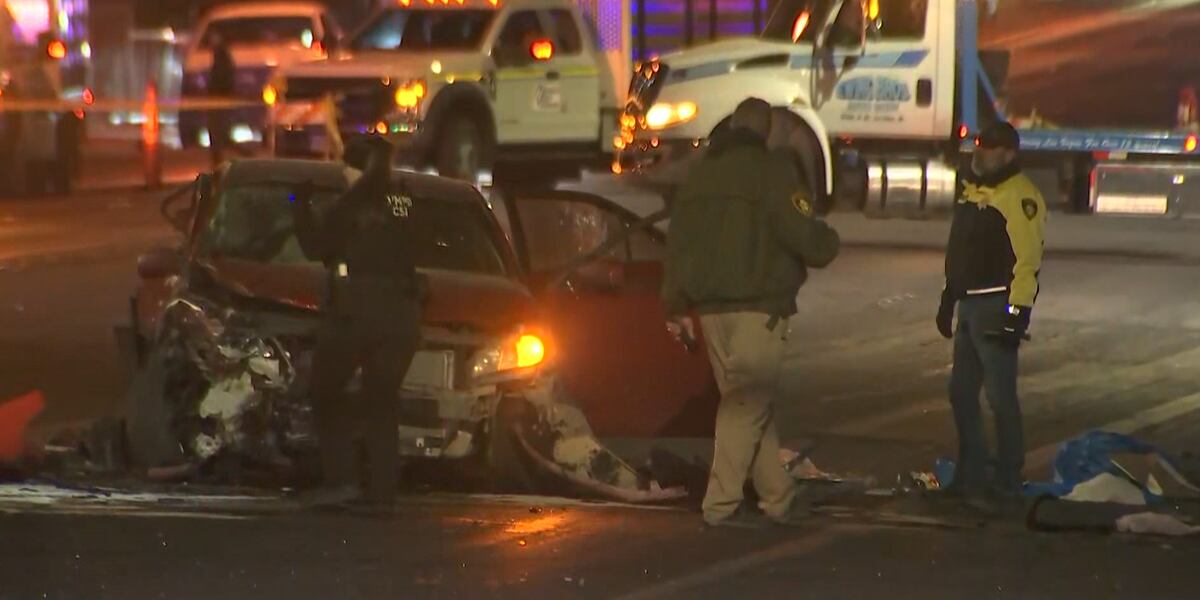 7 hospitalized after crash in east Las Vegas 7 hospitalized after crash in east Las Vegas